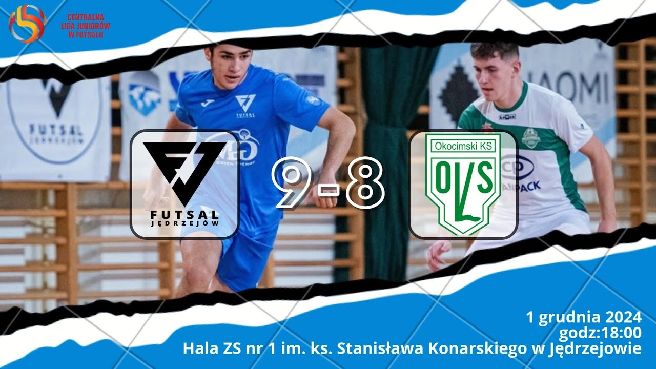 2024/25 | CLJ U-19 | FUTSAL Jędrzejów - Okocimski KS Brzesko