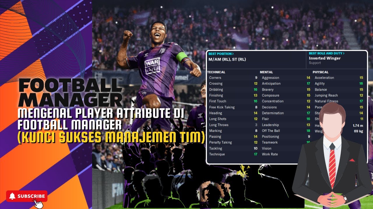 Mengenal Player Attribute di Football Manager: Kunci Sukses Manajemen Tim