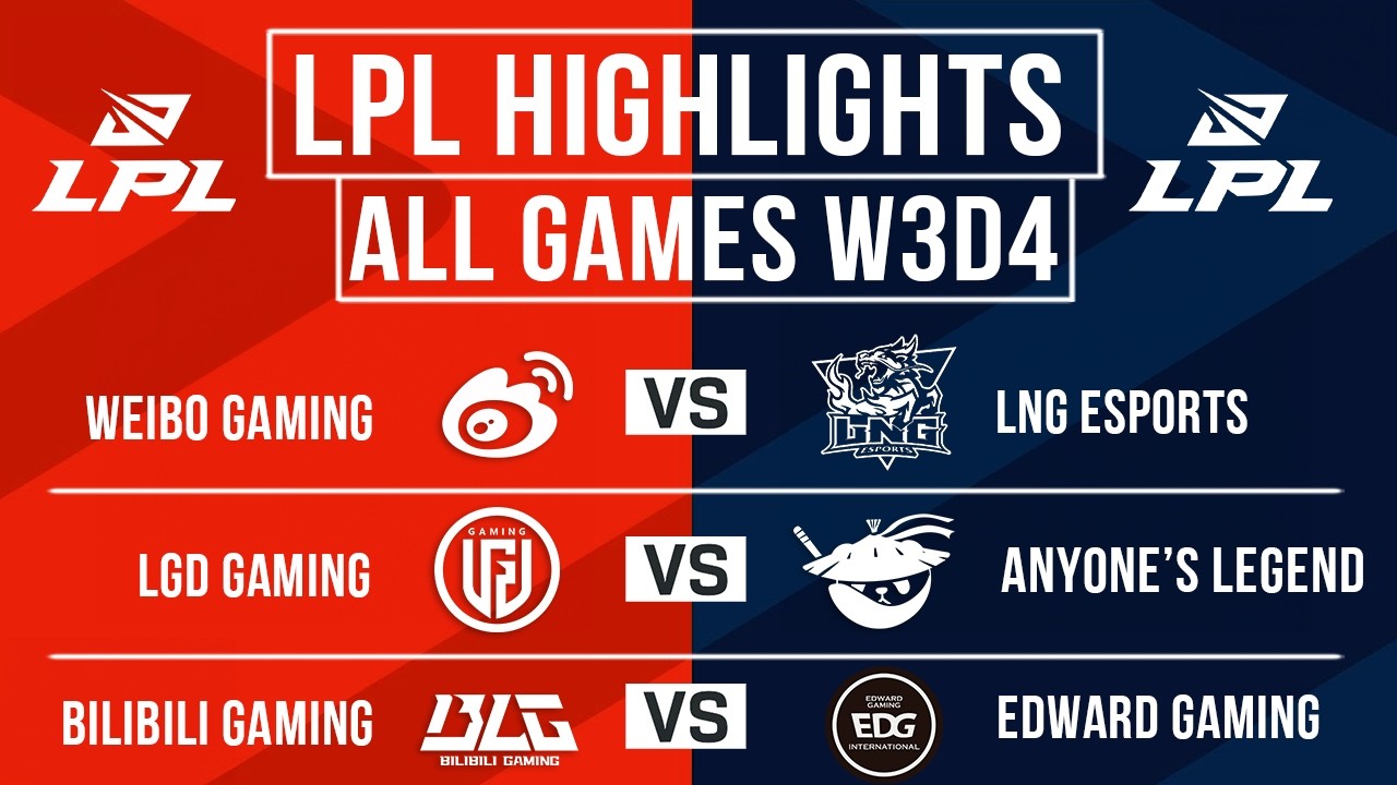 LPL Highlights ALL GAMES Week 3 Day 4 | LPL 2026 Split 3