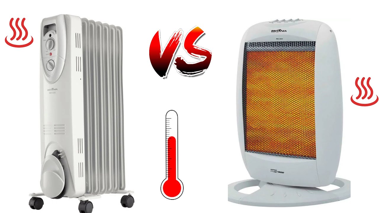 aquecedor a óleo ou halógeno, qual o melhor?