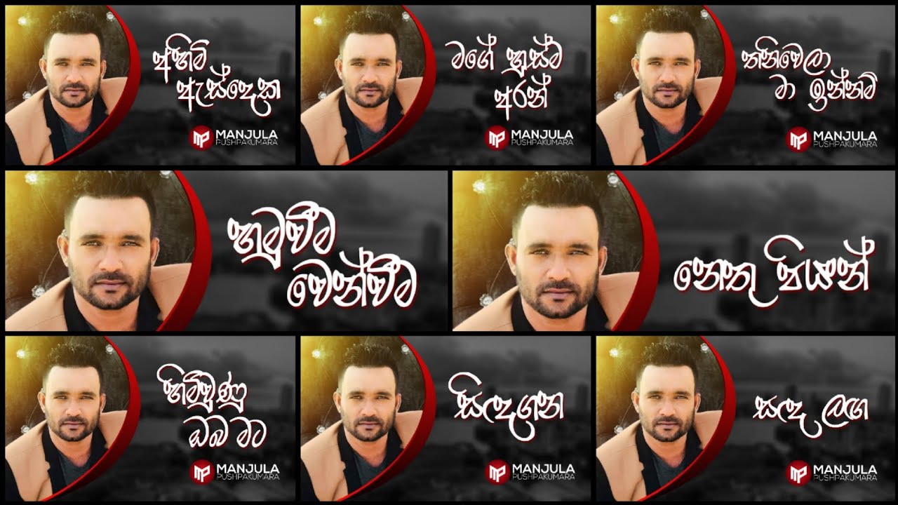 නිදහසේ අහන්න | Manjula pushpakumara song collection | manjula song | @Thruz_beats 