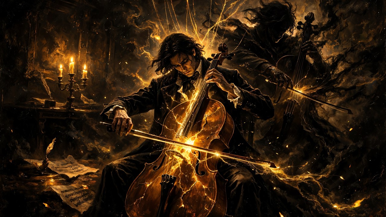 Cello of Inner Fire — Dark Neoclassical Cello | Cinematic Atmospheric Music