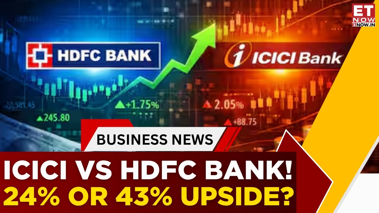HDFC Bank подешевел, ICICI Bank на подъёме: какой частный банк выбрать инвесторам? | ET Now
