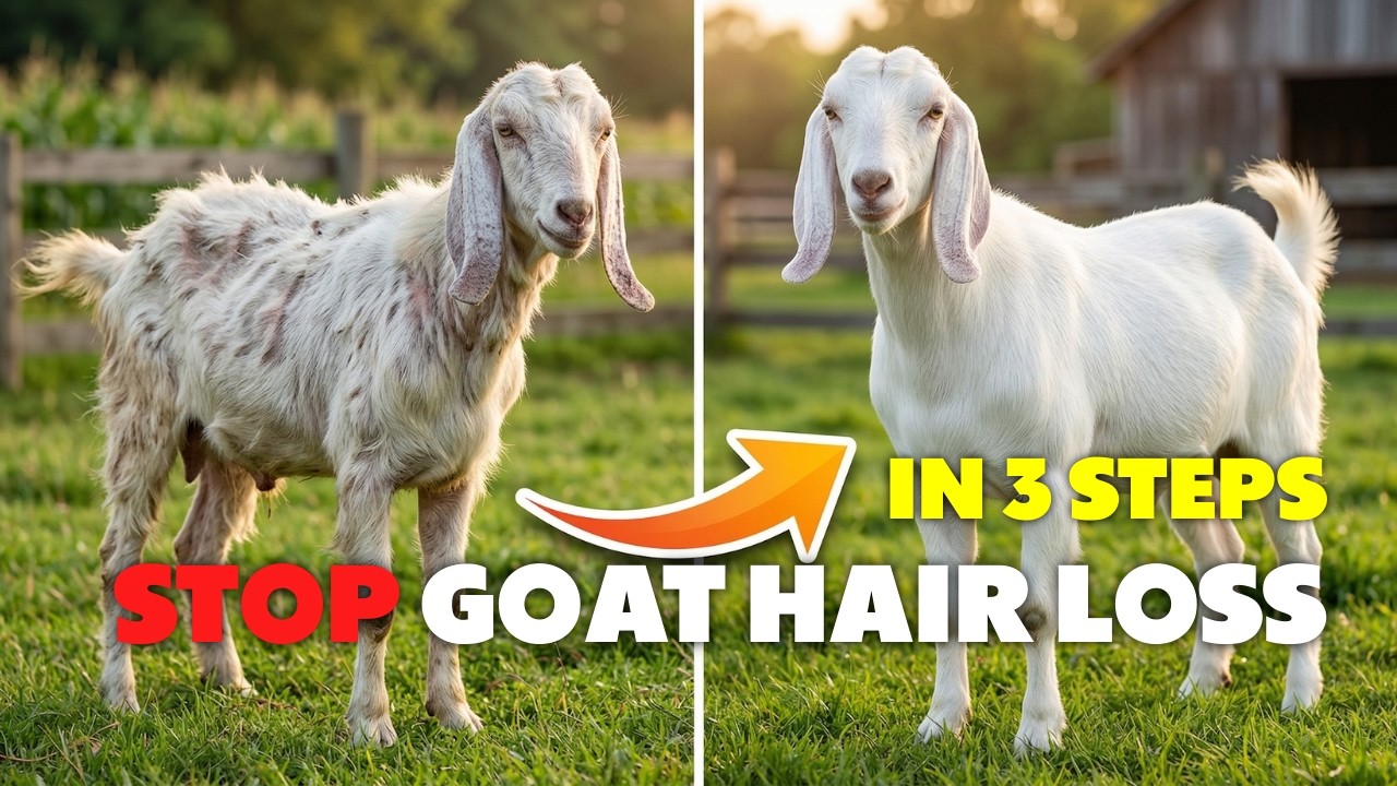 Goat Hair Fall Treatment | Bakri ke Baal Kyu Jhadte Hain | Goat Farming