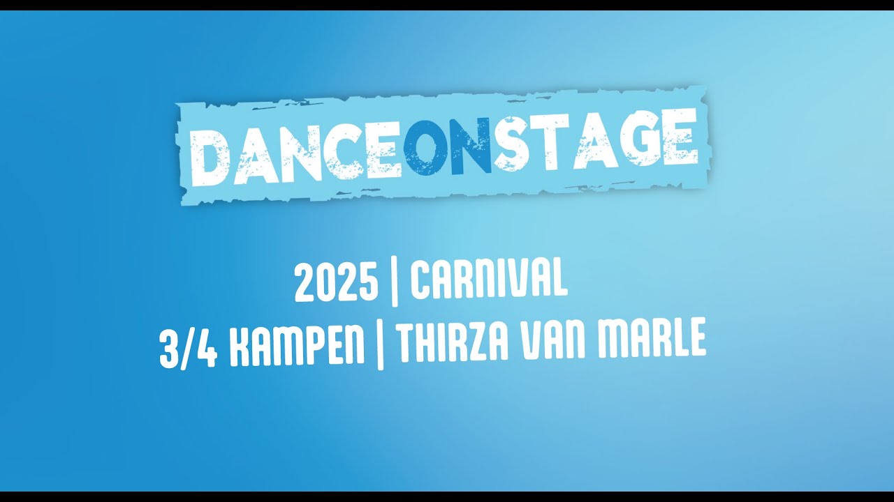 RKDOS Dance On Stage 2025 | 3/4 Kampen | Carnival
