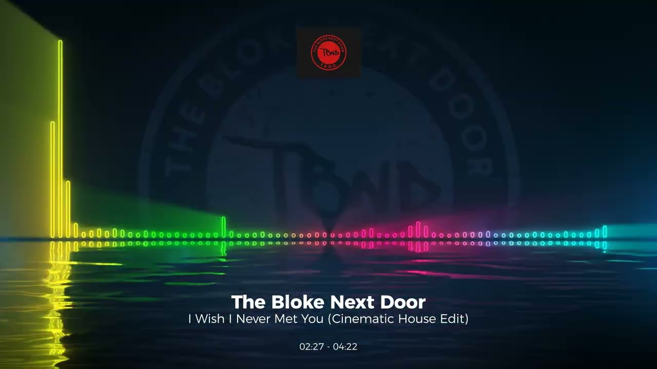 The Bloke Next Door - I Wish I Never Met You (Cinematic House Edit)