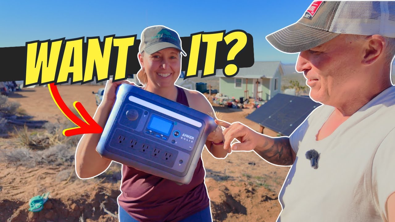 The Ultimate Off-Grid Power Win | Arizona Desert Build