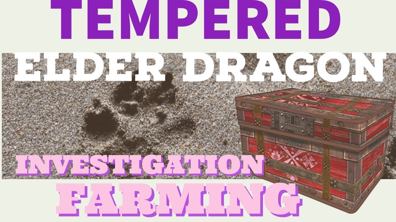 Tempered Elder Dragon Track Farming: The Most Efficient Route (Monster Hunter World)