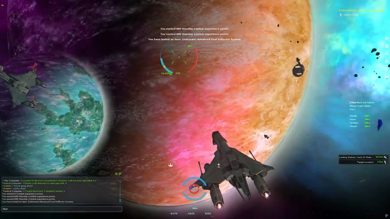 Star Wars Galaxies - Short Space Combat Clip