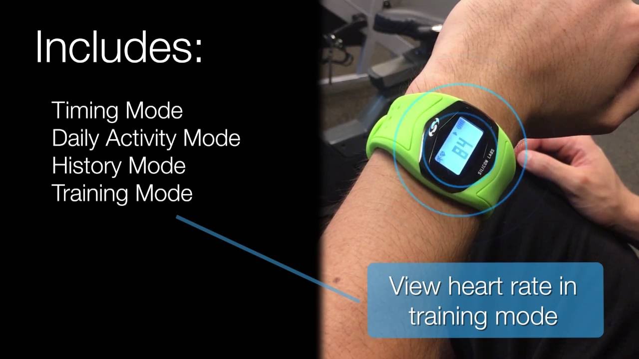 Si1143/44 Heart Rate Monitoring Demo from Silicon Labs