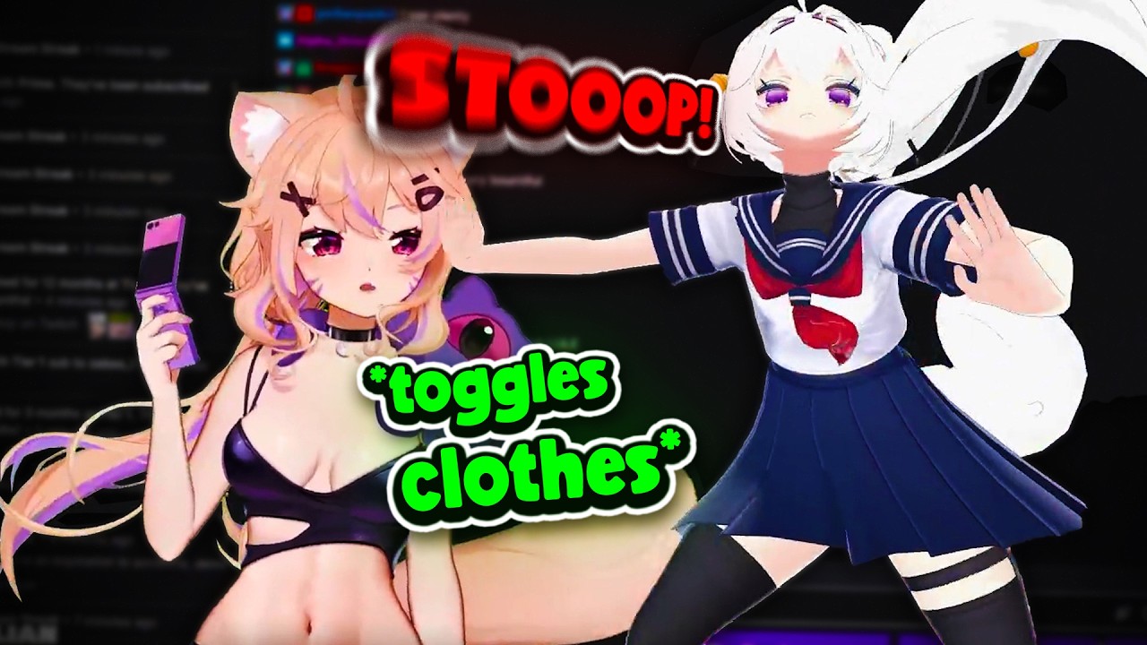 SquChan Shows Filian Her New Model...