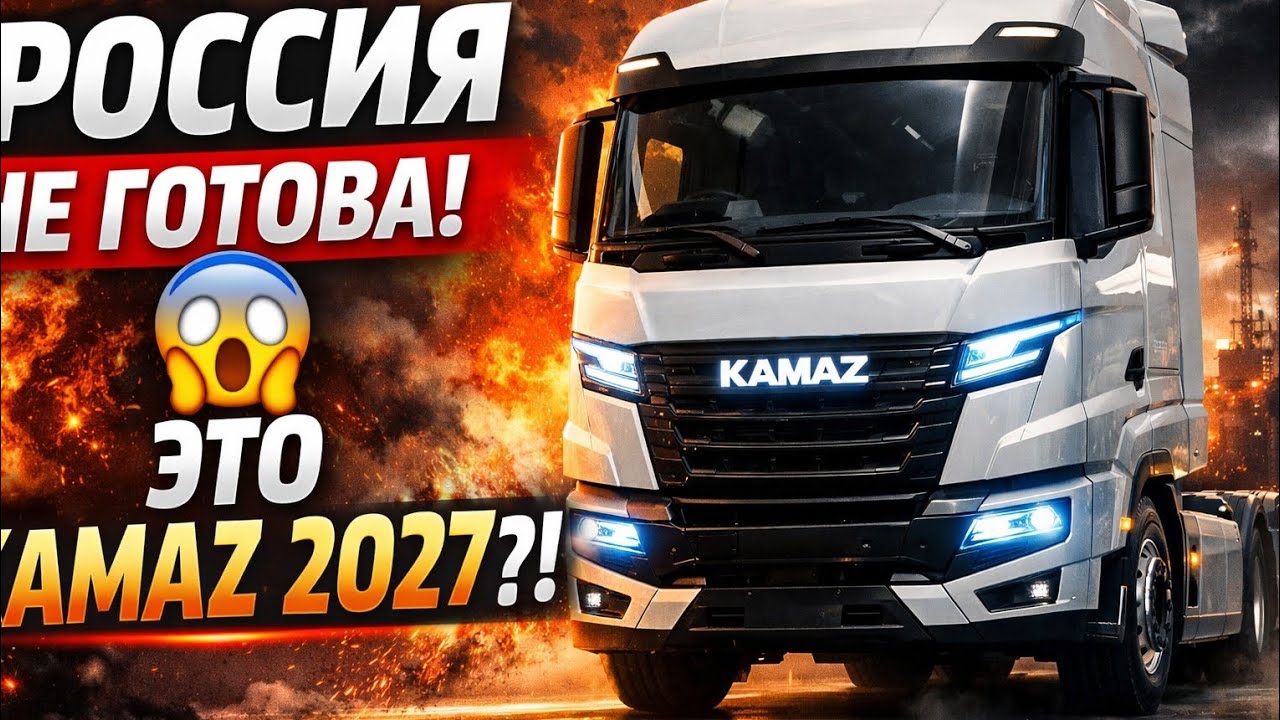 «РОССИЯ НЕ ГОТОВА! 😱 ЭТО KAMAZ 2027?!»