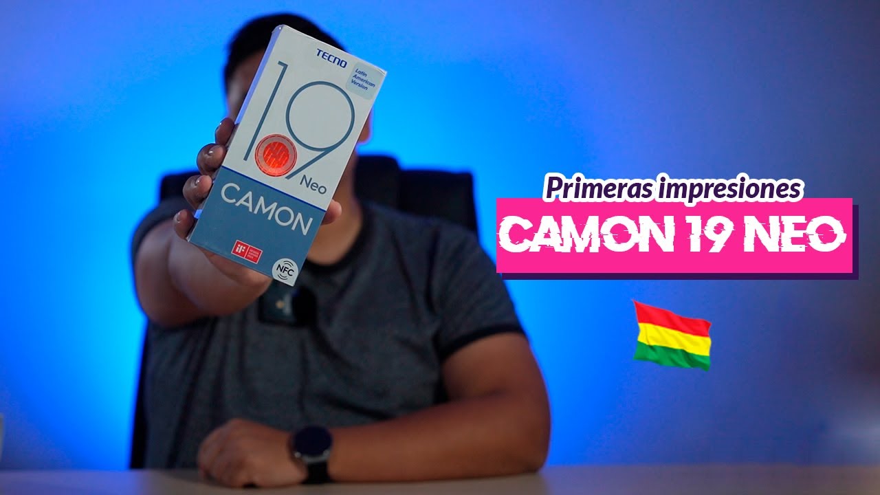 TECNO CAMON 19 NEO│UNBOXING y PRIMERAS IMPRESIONES│LATINOAMÉRICA