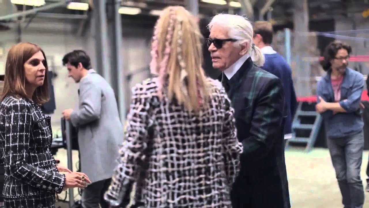Making of campa&ntilde;a Chanel Fall-Winter 2014 con Cara Delevingne y Binx Walton