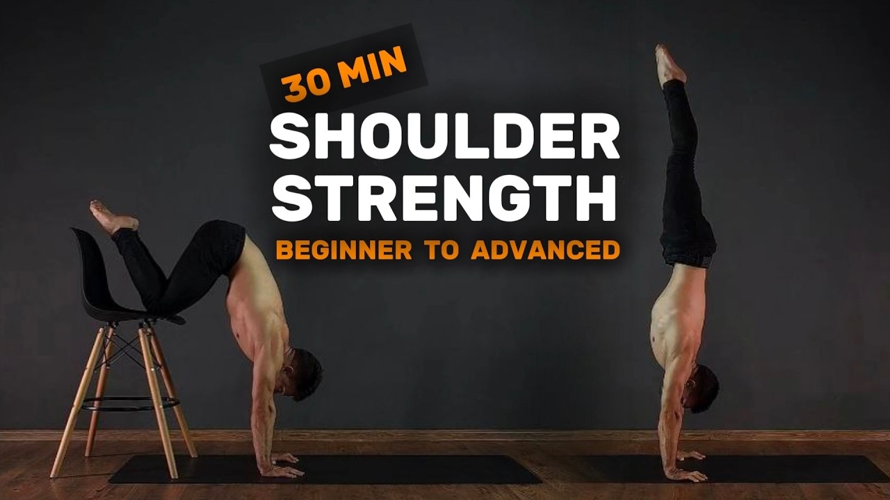 30-минутная тренировка для стойки на руках | Сила и выносливость плечевых суставов