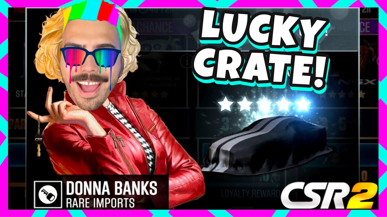 LUCKY CRATE OPENING! I DIDN'T EXPECT THIS! | CSR Racing 2 | CSR 2