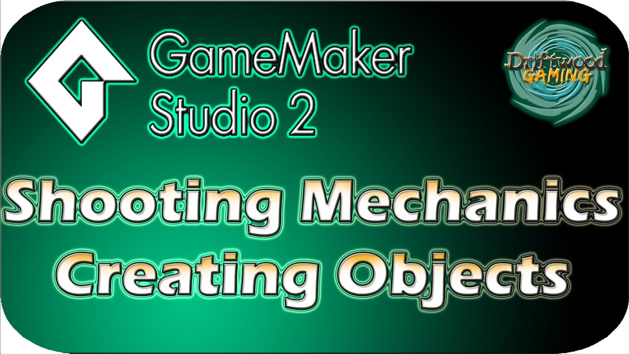 GMS2 Tutorial - Shooting Mechanics - Creating Objects - GameMaker Studio 2 Tutorial