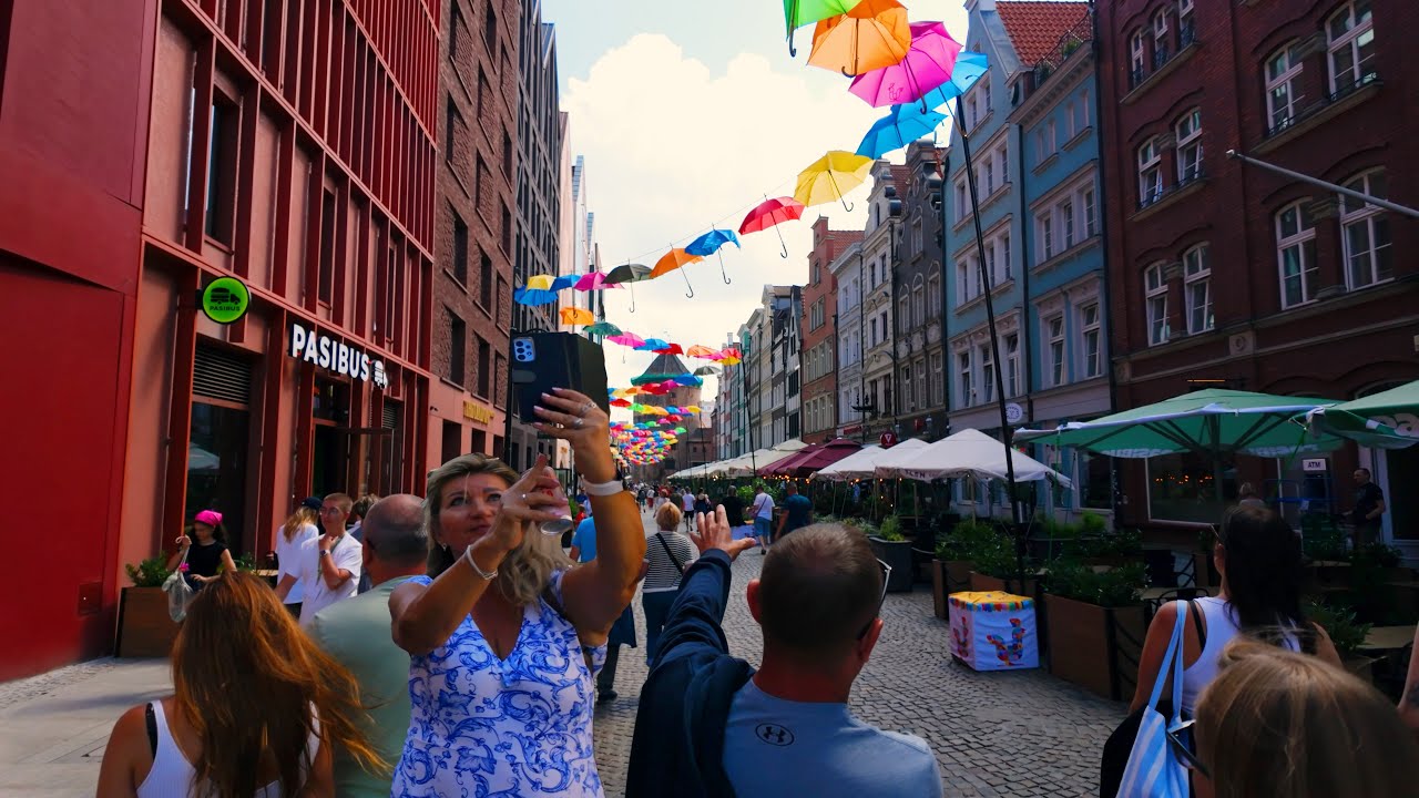 Gdansk Walking tour 🇵🇱 4K/60fps