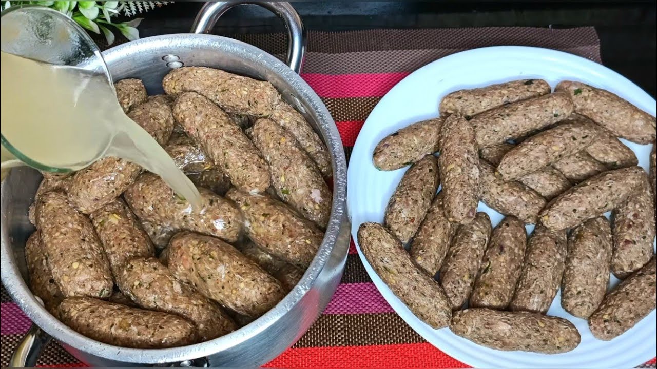 البلدى يوكل كباب فريك فلاحي مش هتبطلى تعمليه💥صبعى الفريك وانسي اى كفته عملتيها قبل كده #حصري