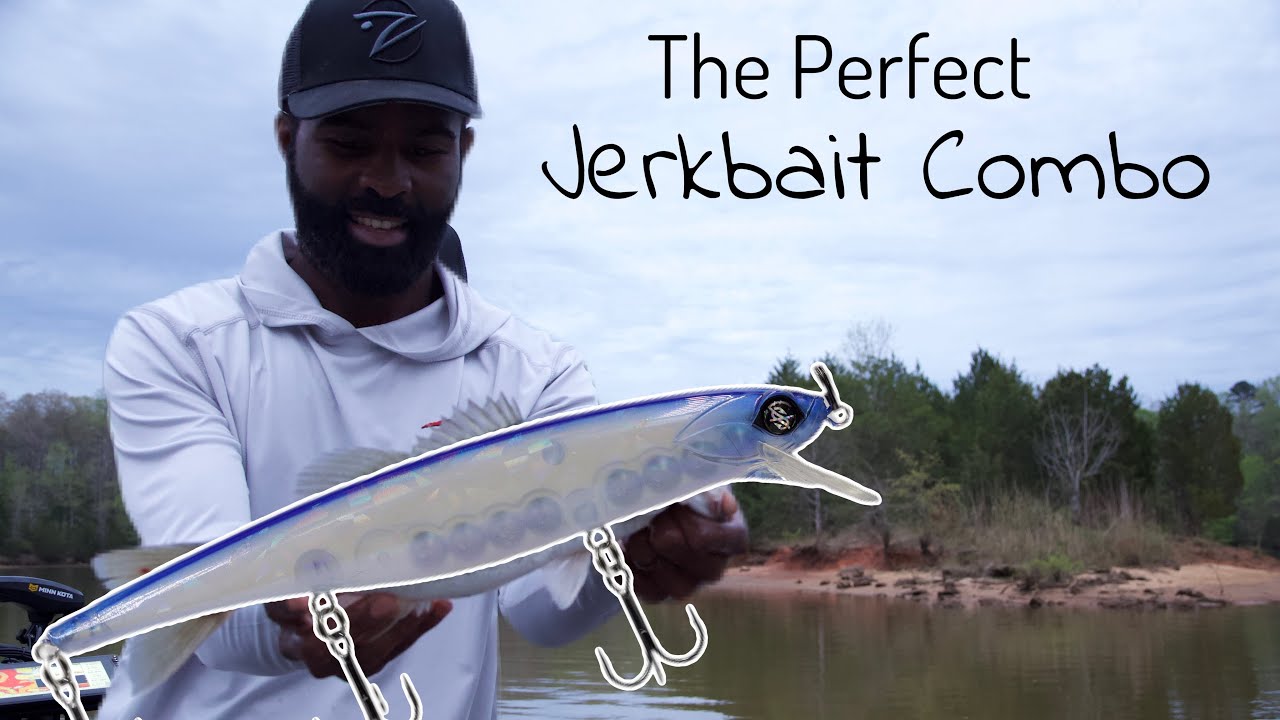 Spring Time Jerkbait Fishing ( The Perfect Jerkbait Rod and Reel)
