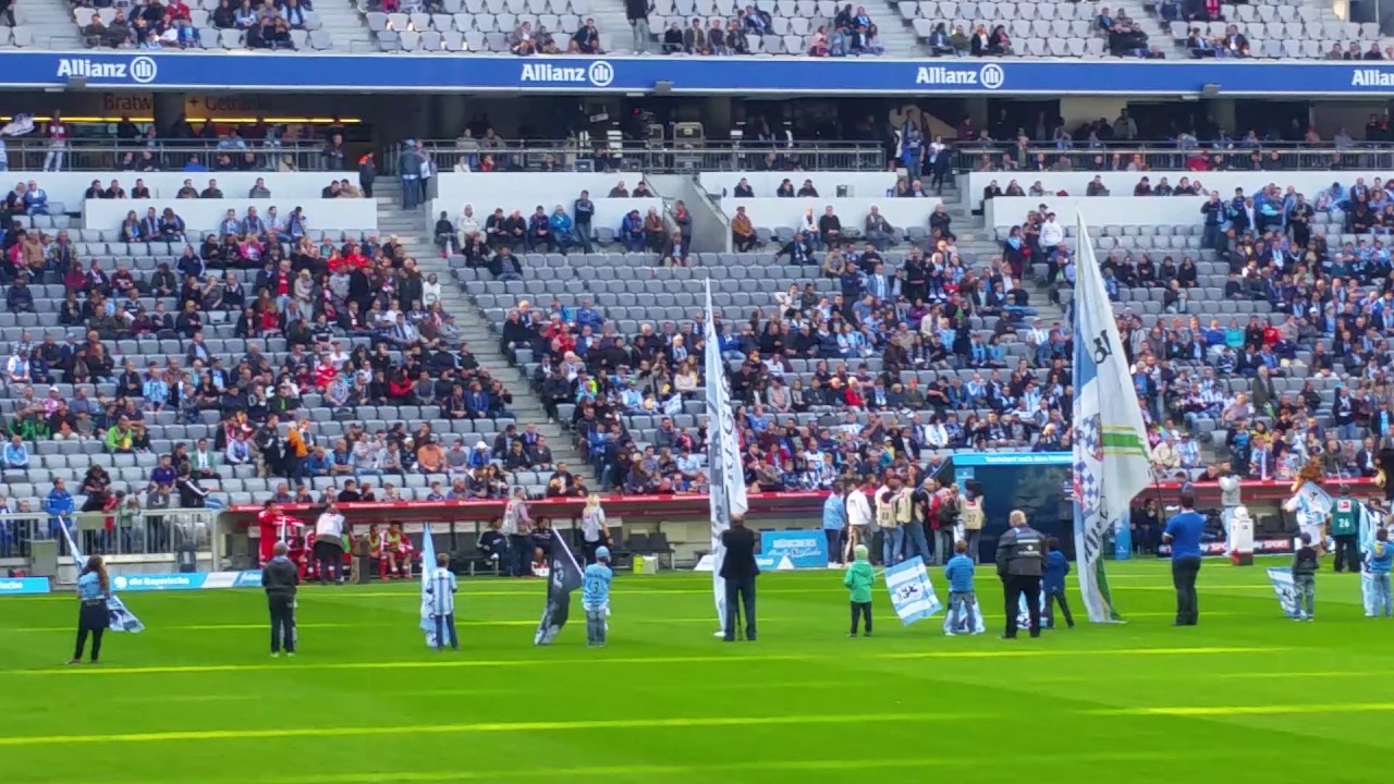 TSV 1860 München - Fortuna Düsseldorf // Countdown und Einlauf