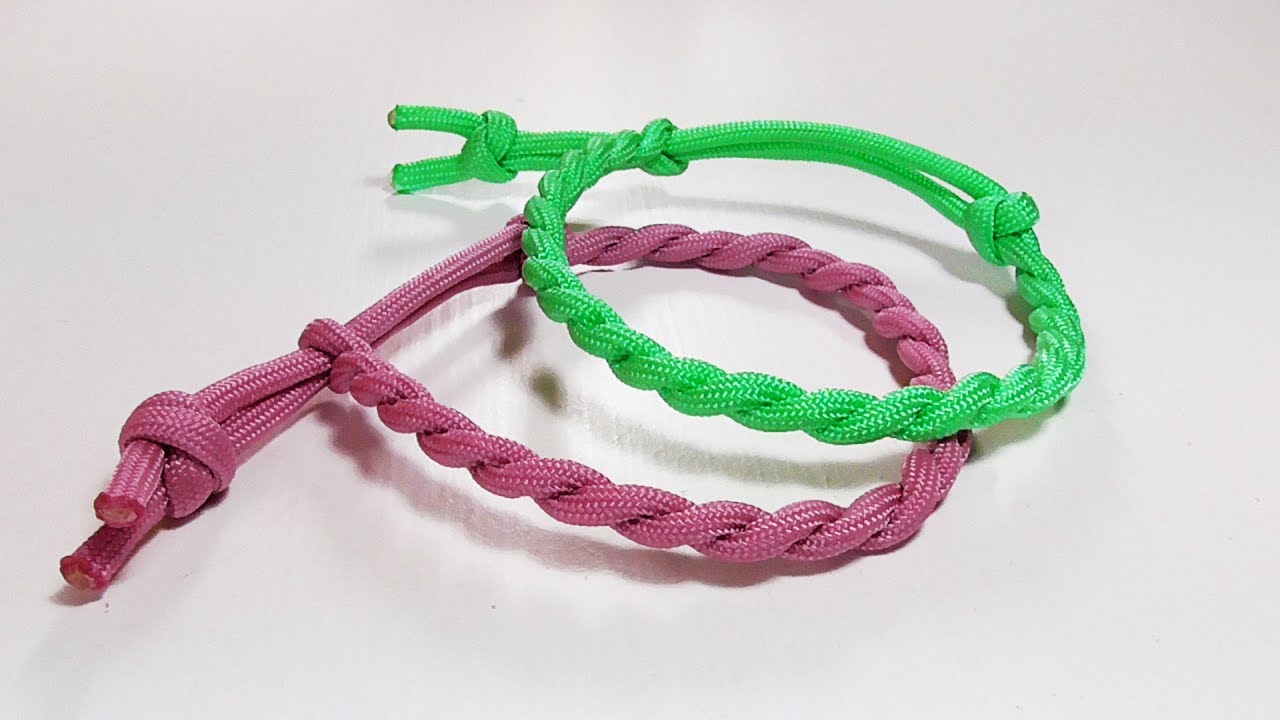 Paracord Bracelet: Easy Twisted Bracelet With Mad Max Closure