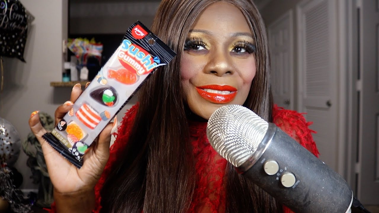Sushi Gummies ASMR Eating Sounds