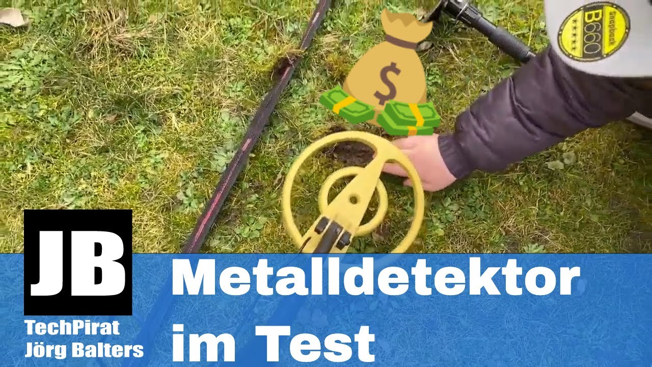 Wir haben einen günstigen Metalldetektor (um 90€)  von Amazon getestet. Finden wir was?