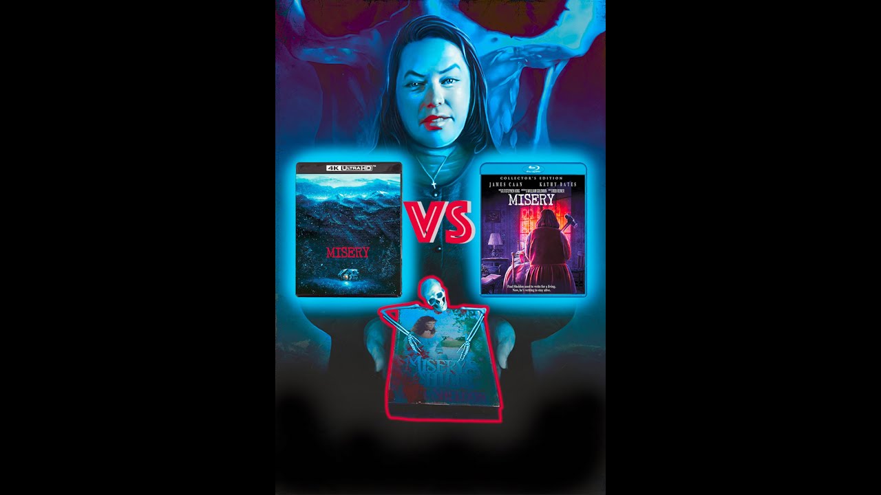 ▶ Comparison of Misery 4K (4K DI) Dolby Vision vs 2017 (REMASTERED)  Edition