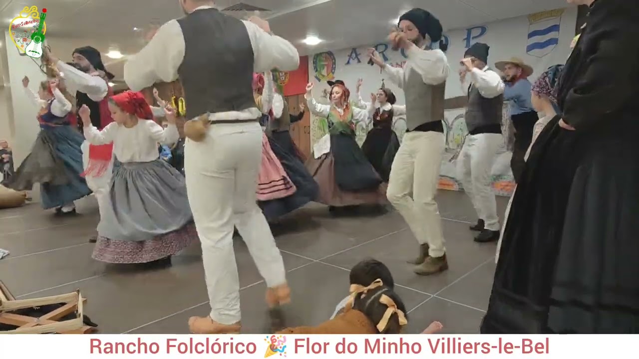 Rancho Folclórico 🎉 Flor do Minho de Villiers-le-Bel 👍 Actuação no Festival Folclórico da ARCOP 40
