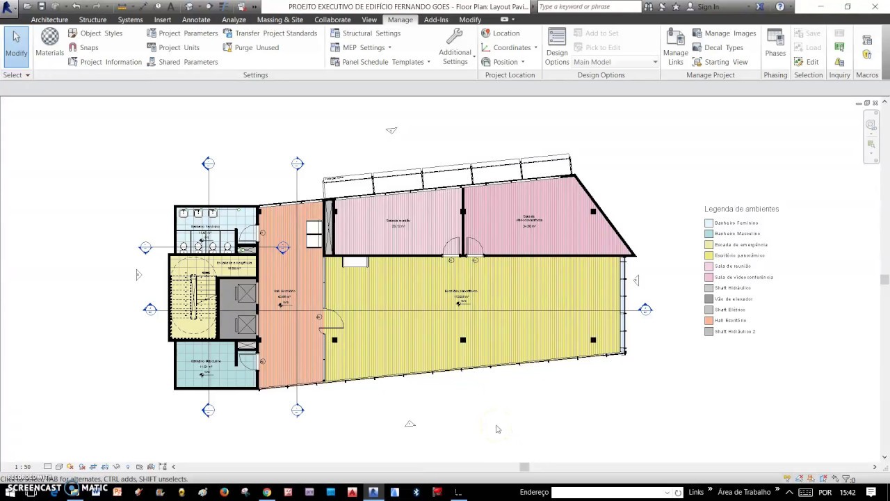 Aula de Revit - Configurando Linha de corte