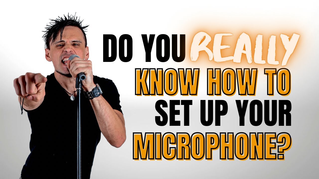 How To Set Up A Microphone / Stand At Your Gig