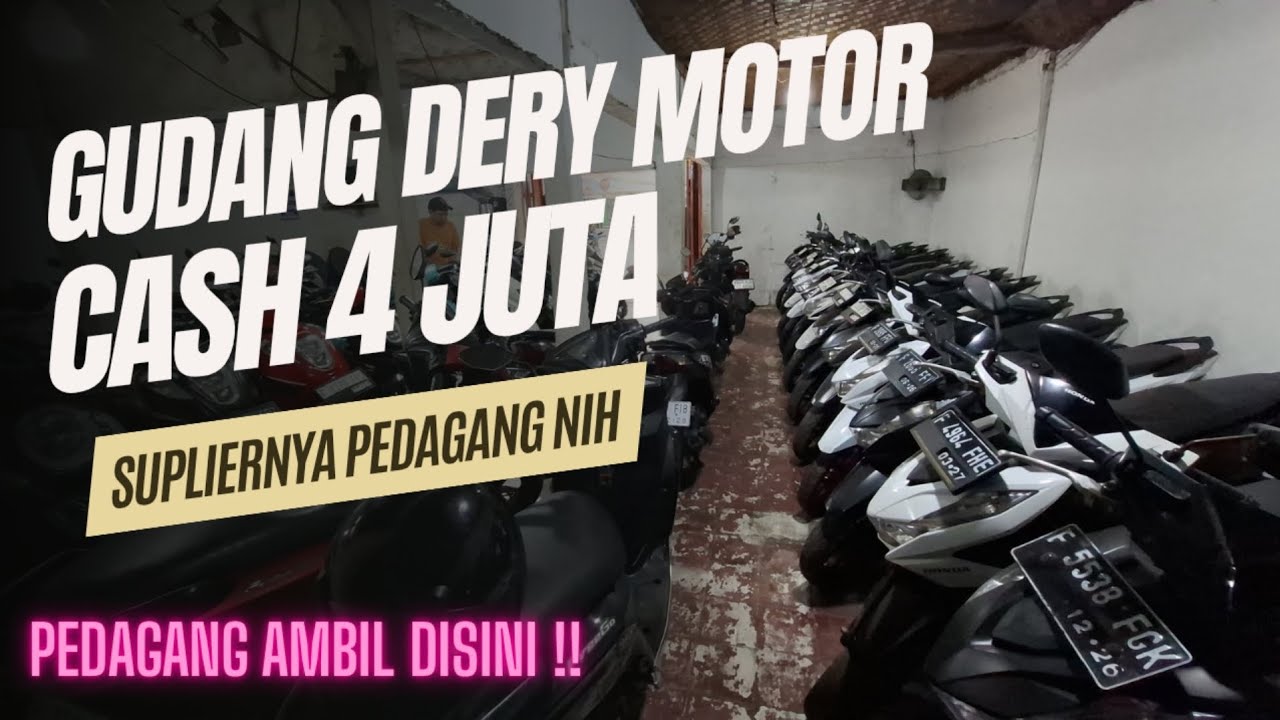 Punya motor ga perlu kredit !! Cash 4 juta aja Banyak pedagang ambil disini.