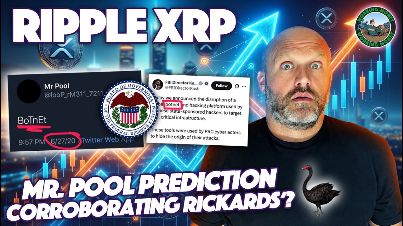 Ripple XRP: подтверждает ли прогноз BoTnEt Mr. Pool предсказание Рикардса о среднесрочном крахе?