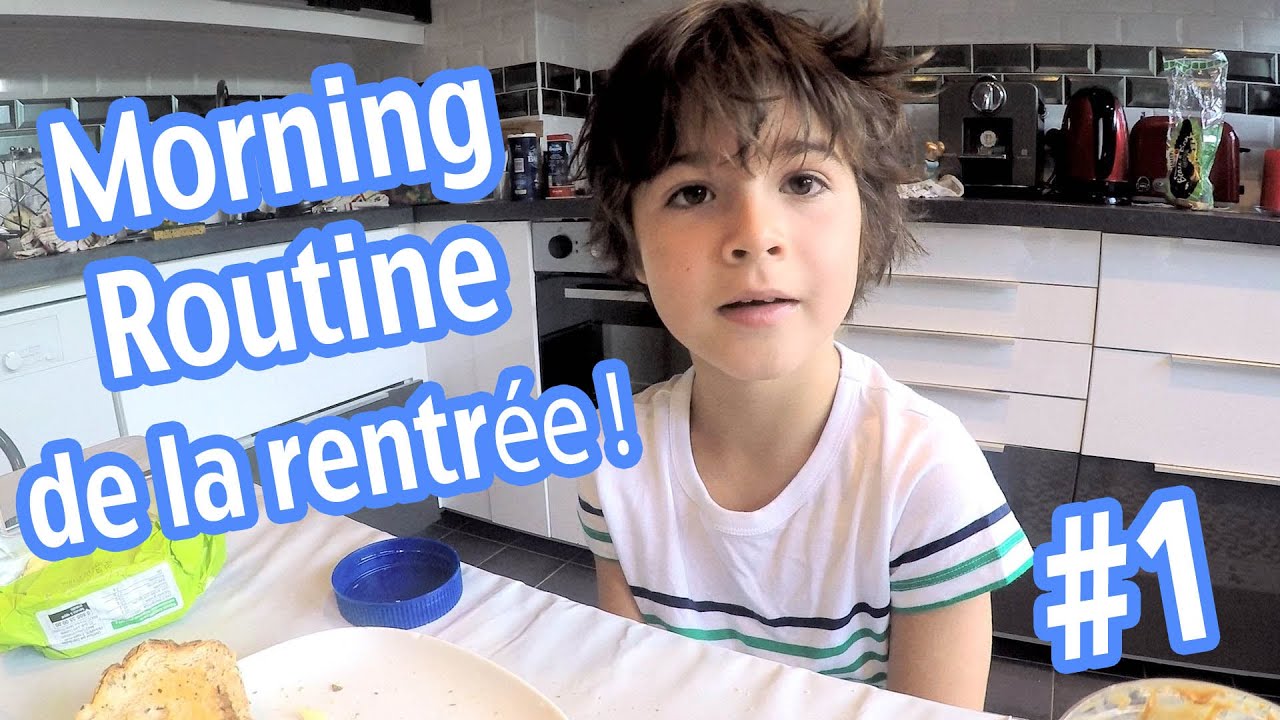 BACK TO SCHOOL 2016 - Morning routine de la rentrée des classes (partie 1)