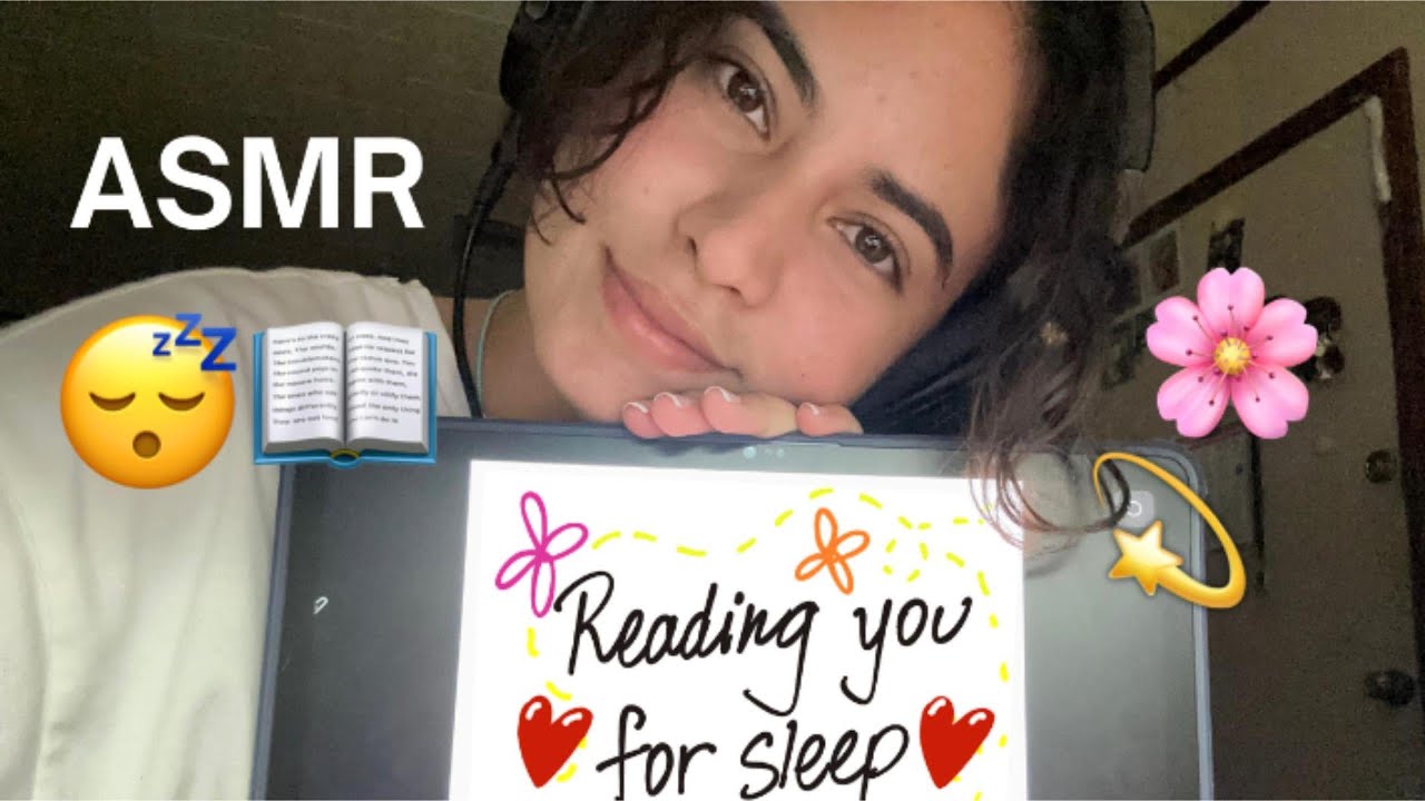 ASMR but I start off Soft Spoken and end up Inaudible Whispering 💫👂