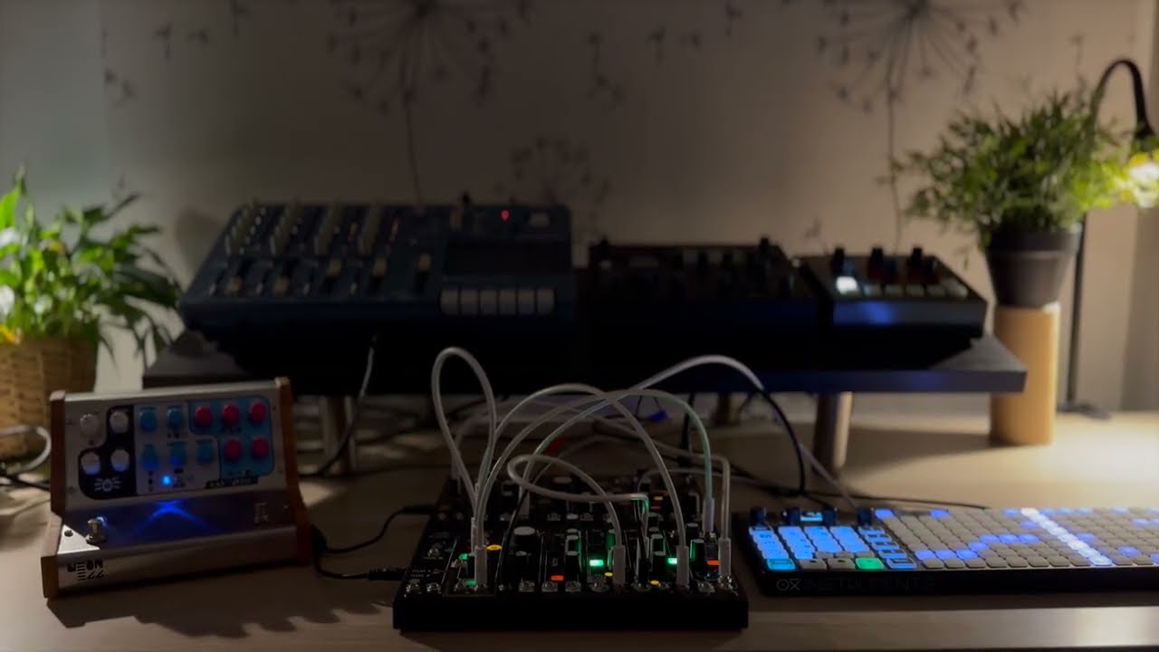 MakeNoise Easel with Strega and Planetarium 3