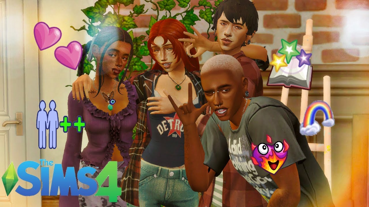 found family trope? sims 4 current household