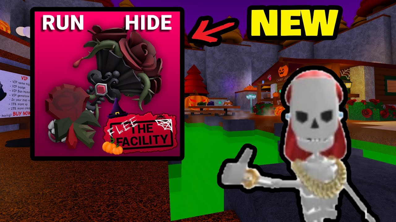 FLEE THE FACILITY HALLOWEEN UPDATE 2024 🎃👻