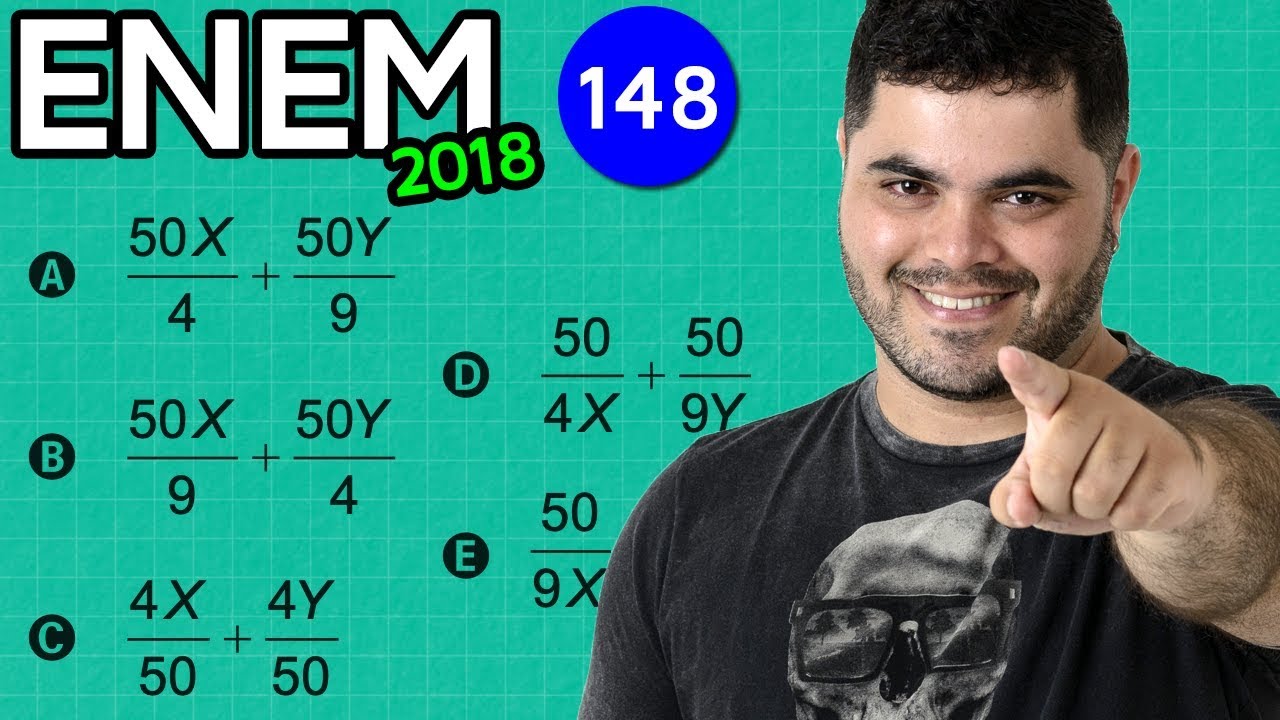 🔥 ENEM 2018 Matemática 148 👉🏻 Regra de Três na Campanha Publicitária