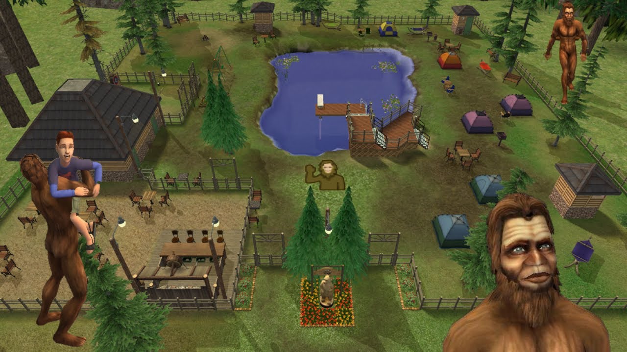 How to find a Bigfoot in The Sims 2