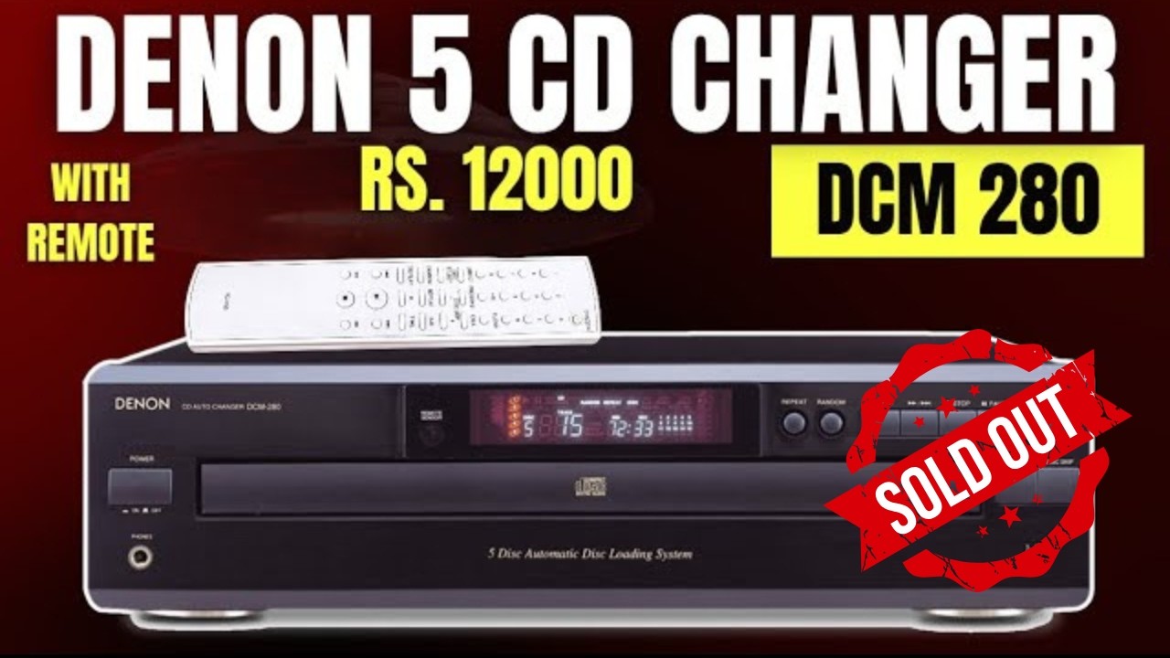 ( SOLD ) Denon 5 Audio CD Changer For Sale II Excellent Condition II 7814422774