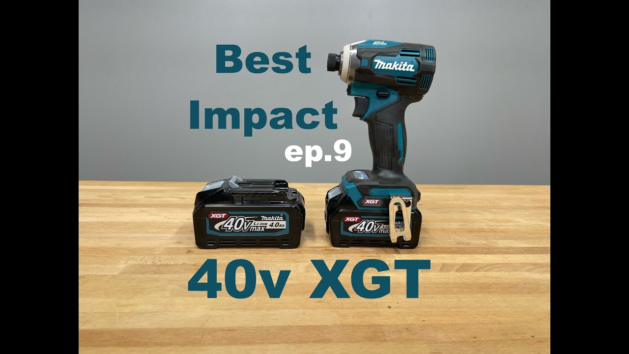 Makita XGT 40v max Impact Driver Review | GDT01 | Best impact ep.9 | 36v