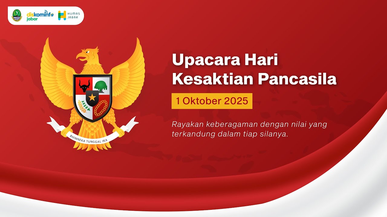 Upacara Peringatan Hari Kesaktian Pancasila Tahun 2025 Tingkat Provinsi Jawa Barat