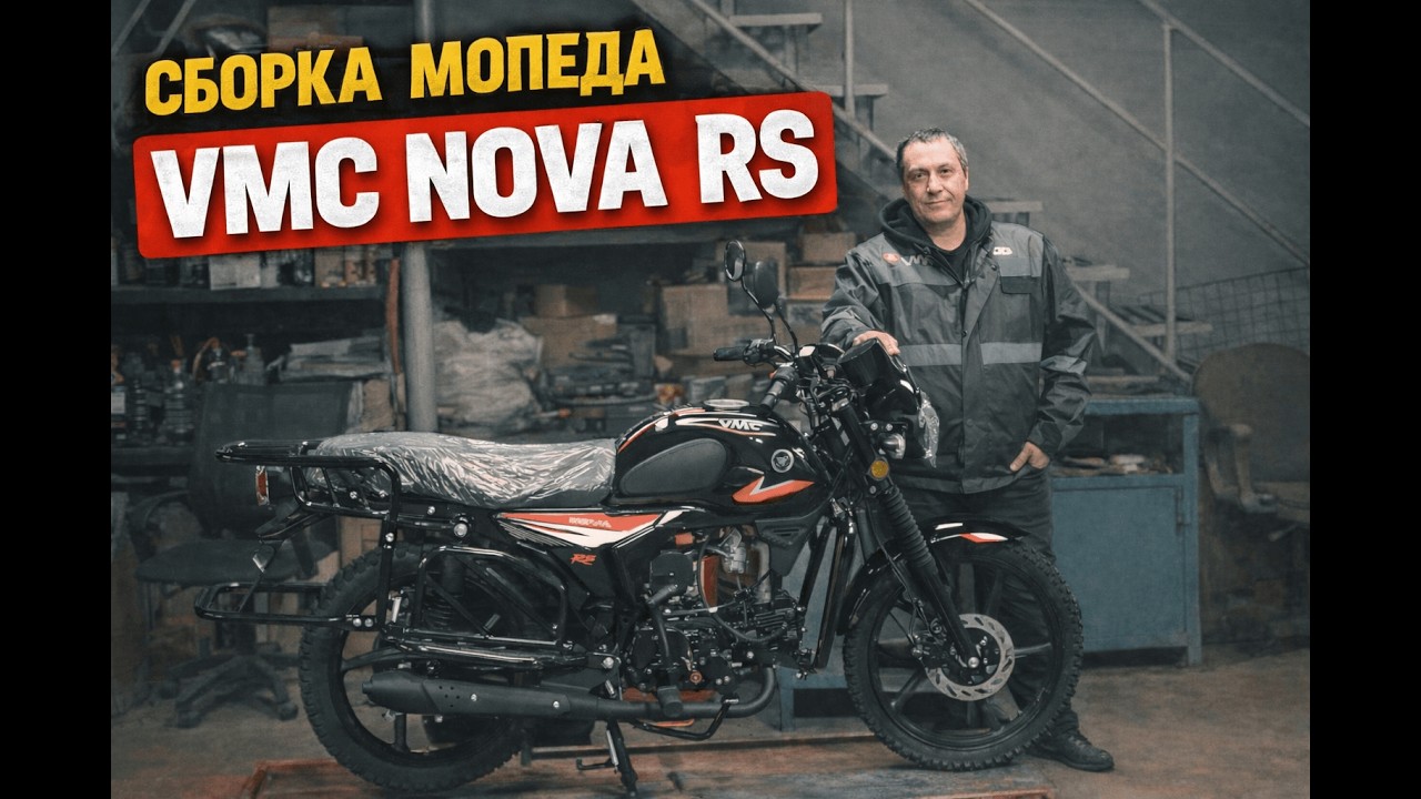 Сборка мопеда VMC Nova RS