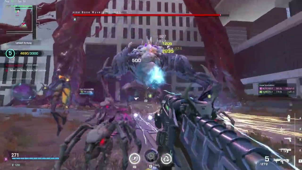 PVE Dangerous Hunting Boss Fight  BATTLE TEAMS 2