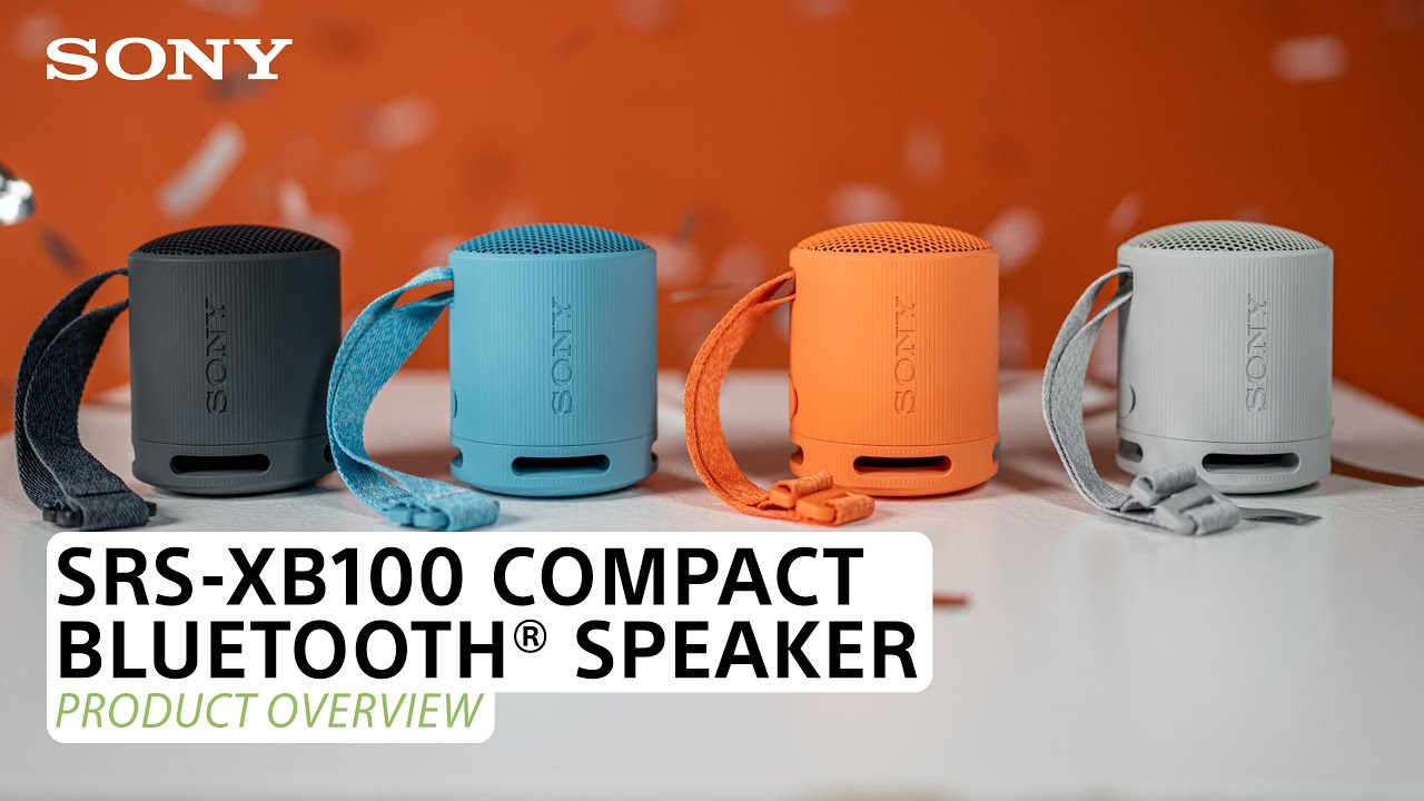 Sony | Компактная Bluetooth®-колонка SRS-XB100 – Обзор продукта