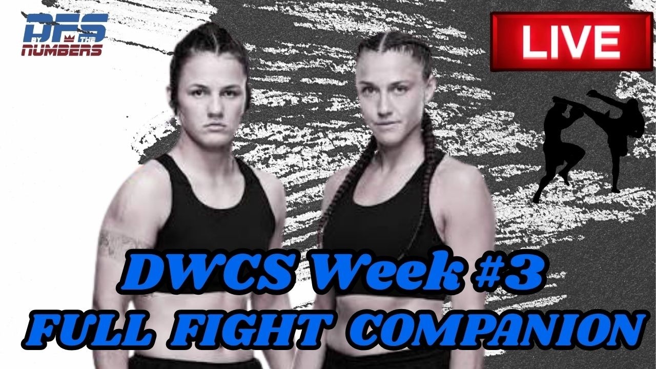Dana White's Contender Series Week 3 Livestream & Full Fight Companion
