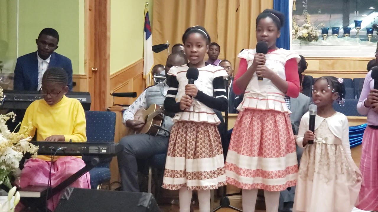 Chante Alleluia au Seigneur - Staunton Children's choir (Atlanta Thanksgiving meetings 2019)