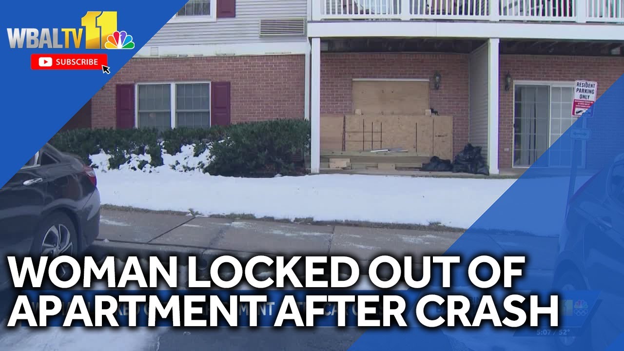 Woman barred from entering apartment months after car crashed into it
